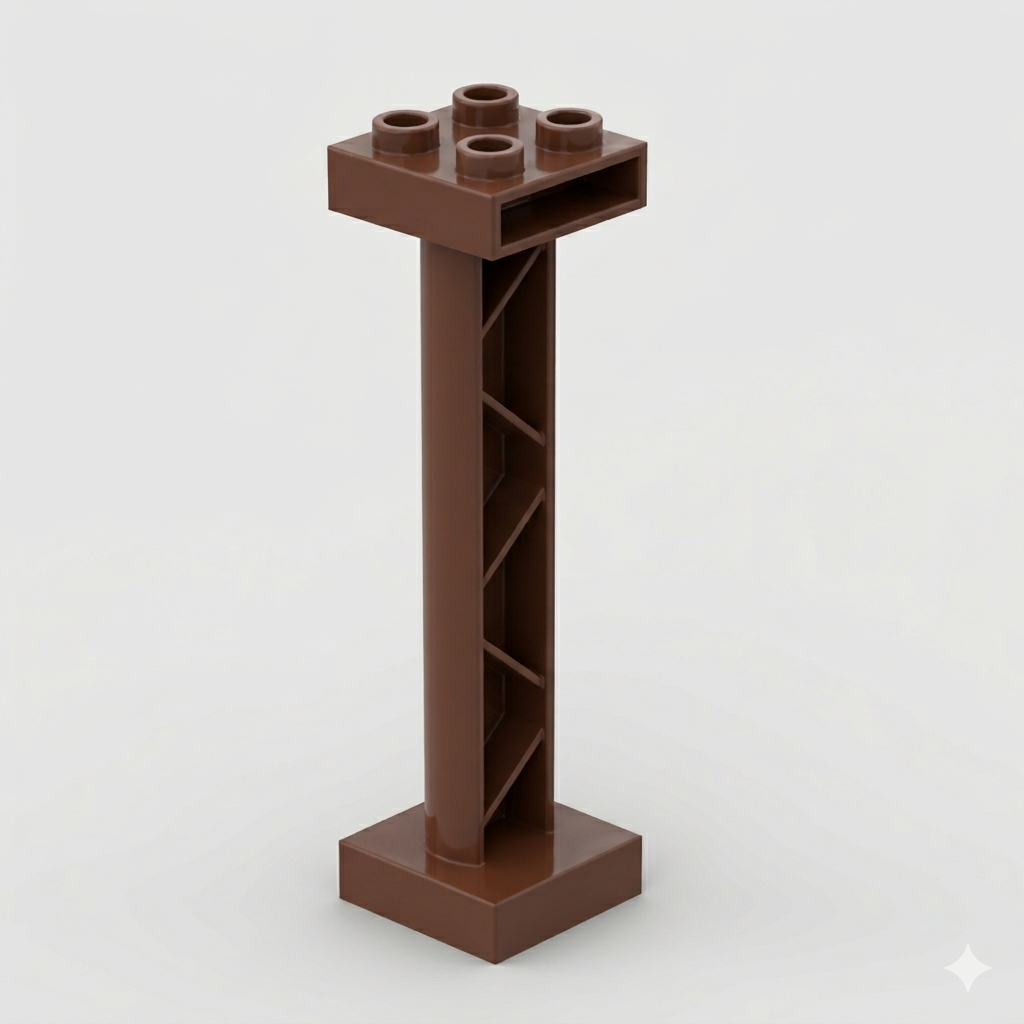 DUPLO Stützen Set für Holzeisenbahn – 10 stabile Pfeiler