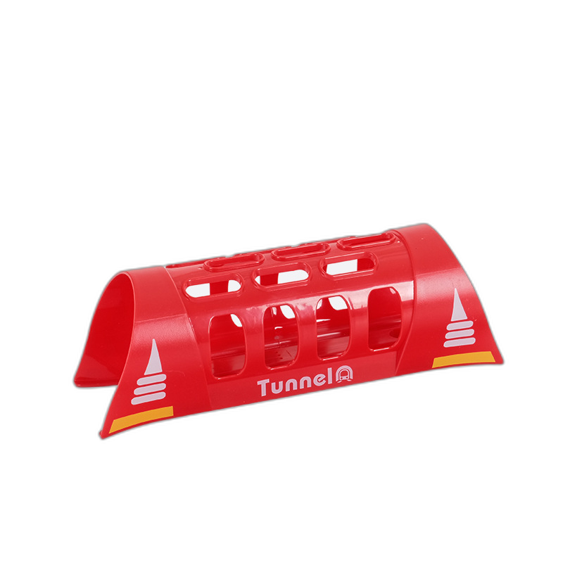 Leuchtender Soundtunnel Rot für Holzeisenbahn