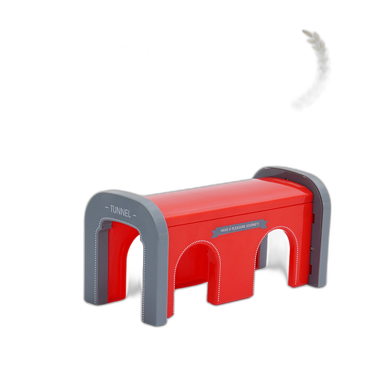 Snap-Tunnel Rot für Holzeisenbahn