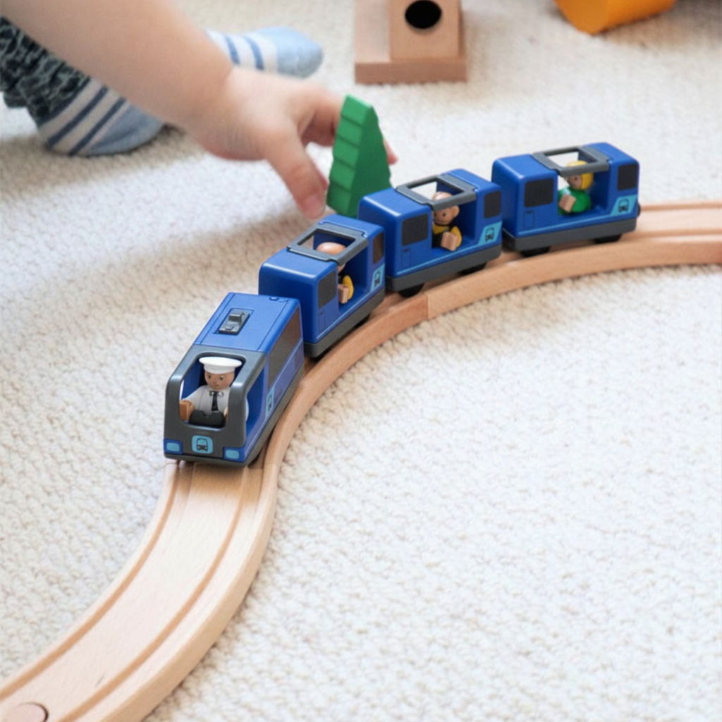 Magic Bahn Blauer Tram - Lifestyle Szene