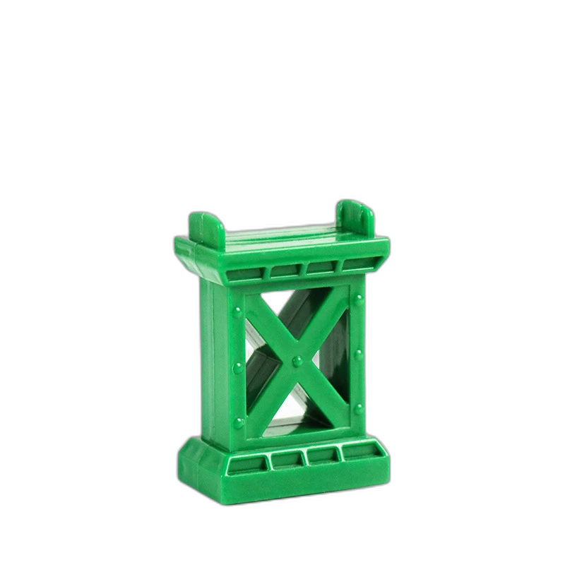 Stapelbarer Brückenpfeiler für Holzeisenbahn aus Kunststoff für Holzeisenbahnen – Magic Bahn