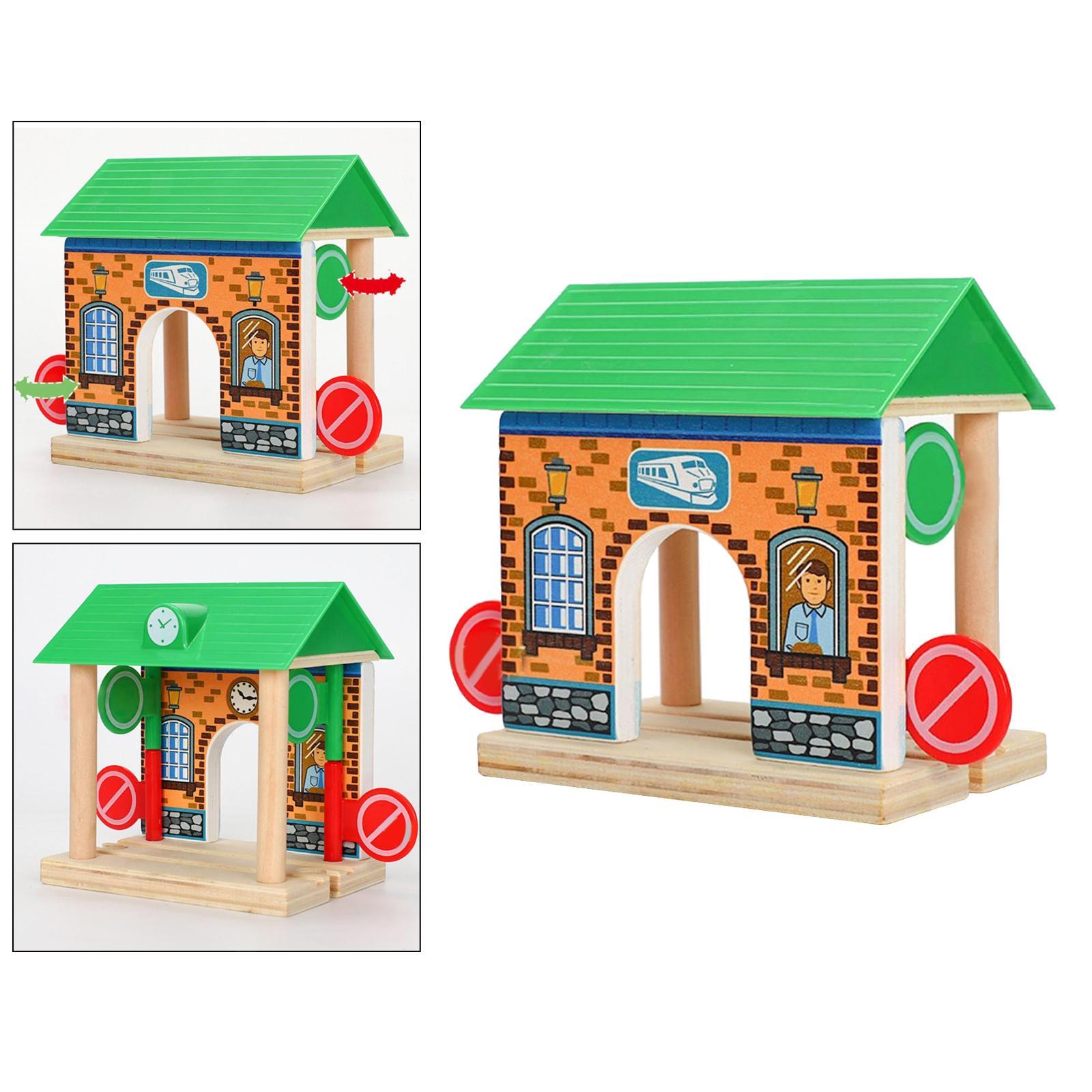 spielbar holzeisenbahn bahnhof 