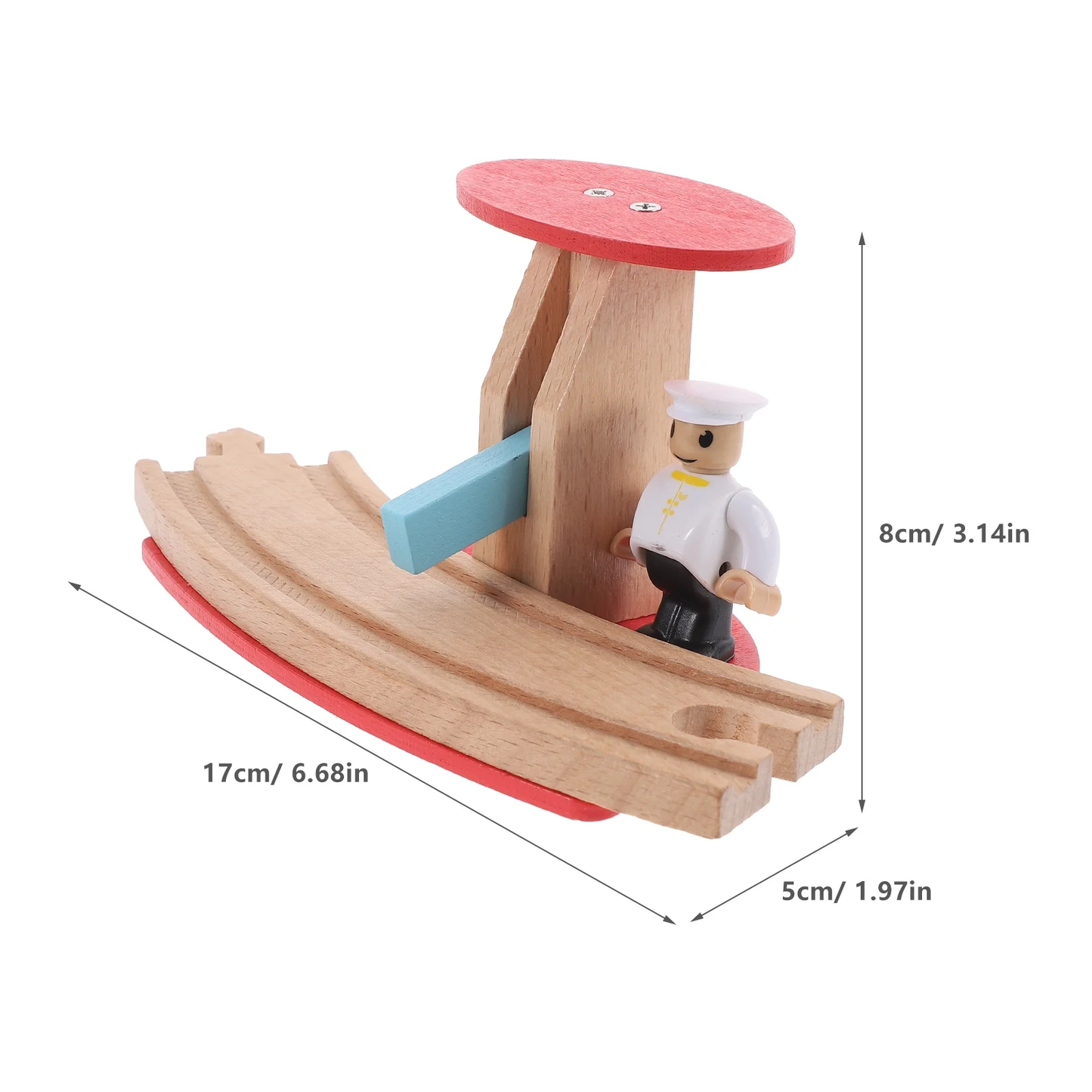 Bewegliche Schranke mit einfachem Hebelmechanismus