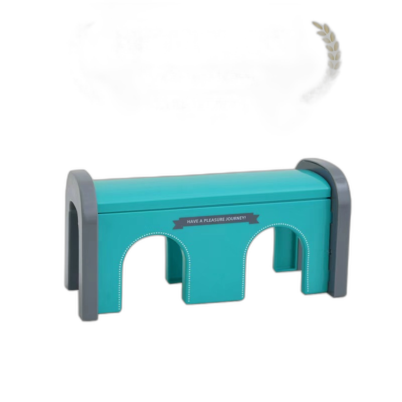 Snap-Tunnel Türkis für Holzeisenbahn