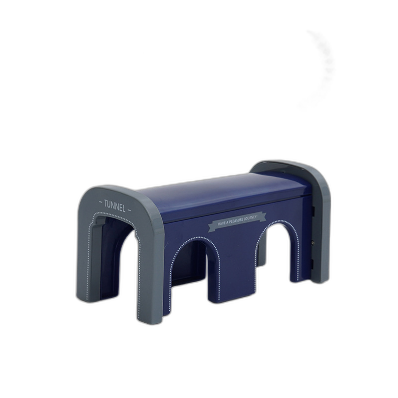 Snap-Tunnel Dunkelblau für Holzeisenbahn