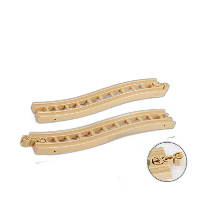 Auffahrtsrampe zerlegbar 2er-Set für Holzeisenbahn aus Kunststoff für Holzeisenbahnen – Magic Bahn