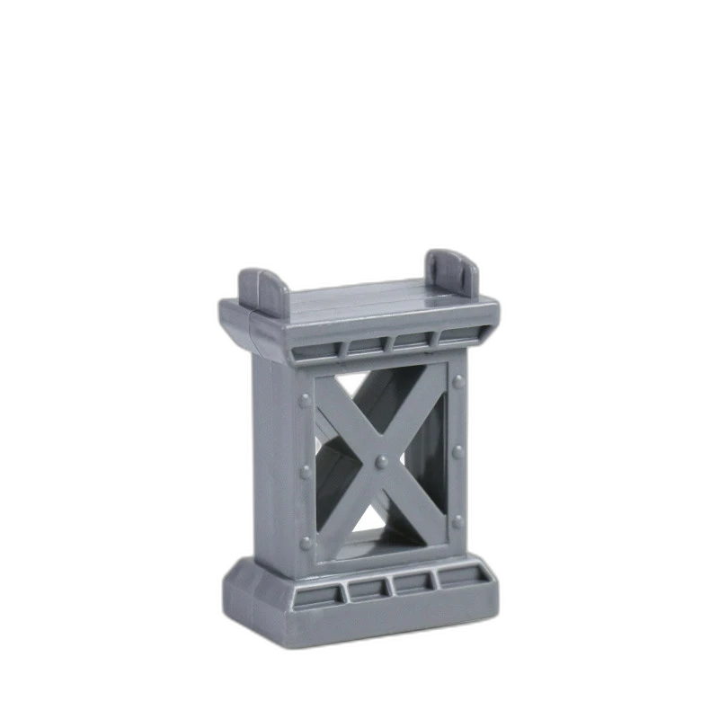 Stapelbarer Brückenpfeiler für Holzeisenbahn aus Kunststoff für Holzeisenbahnen – Magic Bahn