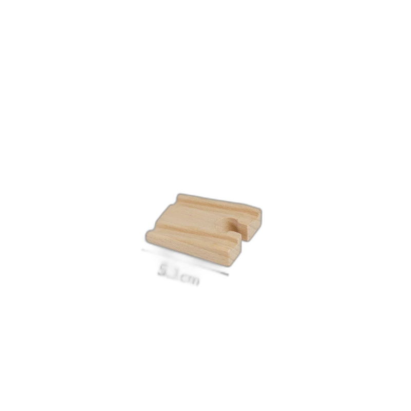 Endstück A (Buchse) für Holzeisenbahn aus Buchenholz für Holzeisenbahnen – Magic Bahn